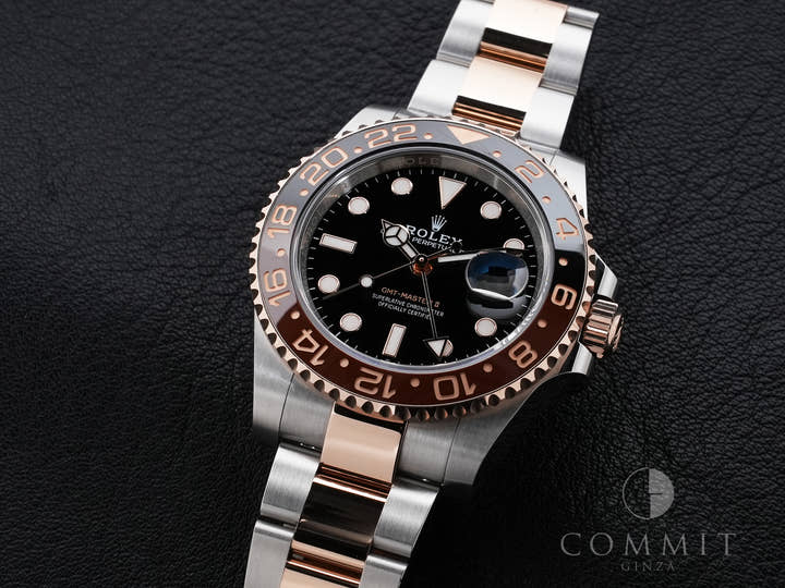 Rolex GMT-Master II Ref. 126711CHNR Stainless Steel/Everose Gold Black Dial