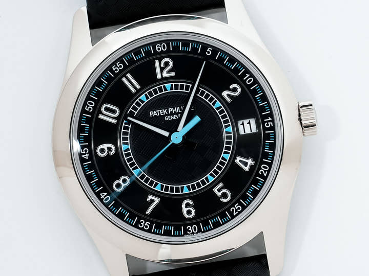 パテックフィリップ カラトラバ Ref.6007G-011 ホワイトゴールド エボニーブラック文字盤
