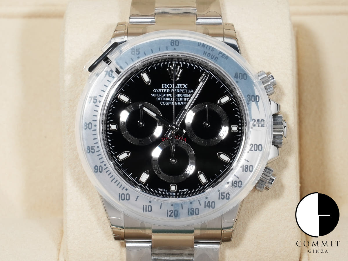 ロレックス デイトナ Ref.116520 ステンレススチール ブラック文字盤