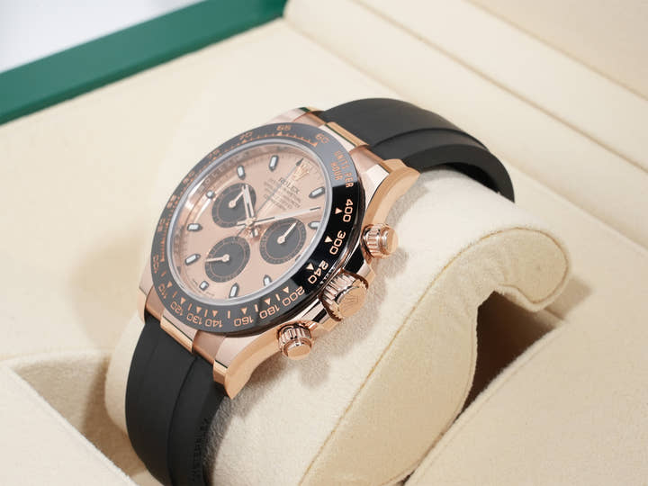 ロレックス デイトナ Ref.116515LN エバーローズゴールド ピンクxブラック文字盤