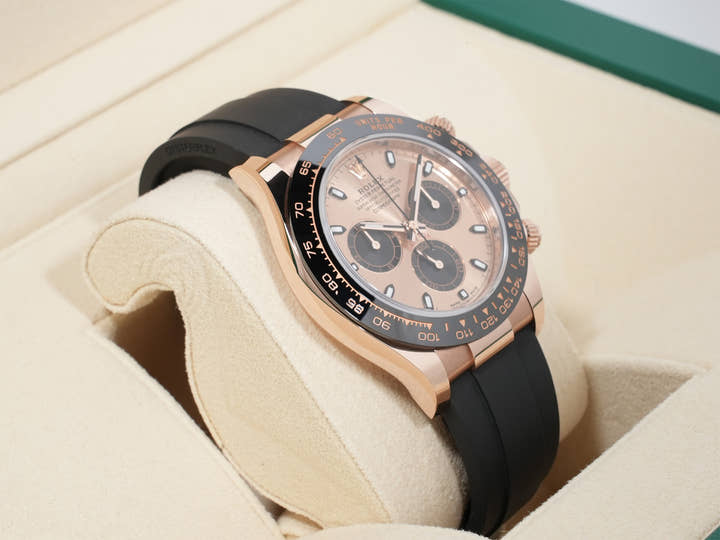 ロレックス デイトナ Ref.116515LN エバーローズゴールド ピンクxブラック文字盤