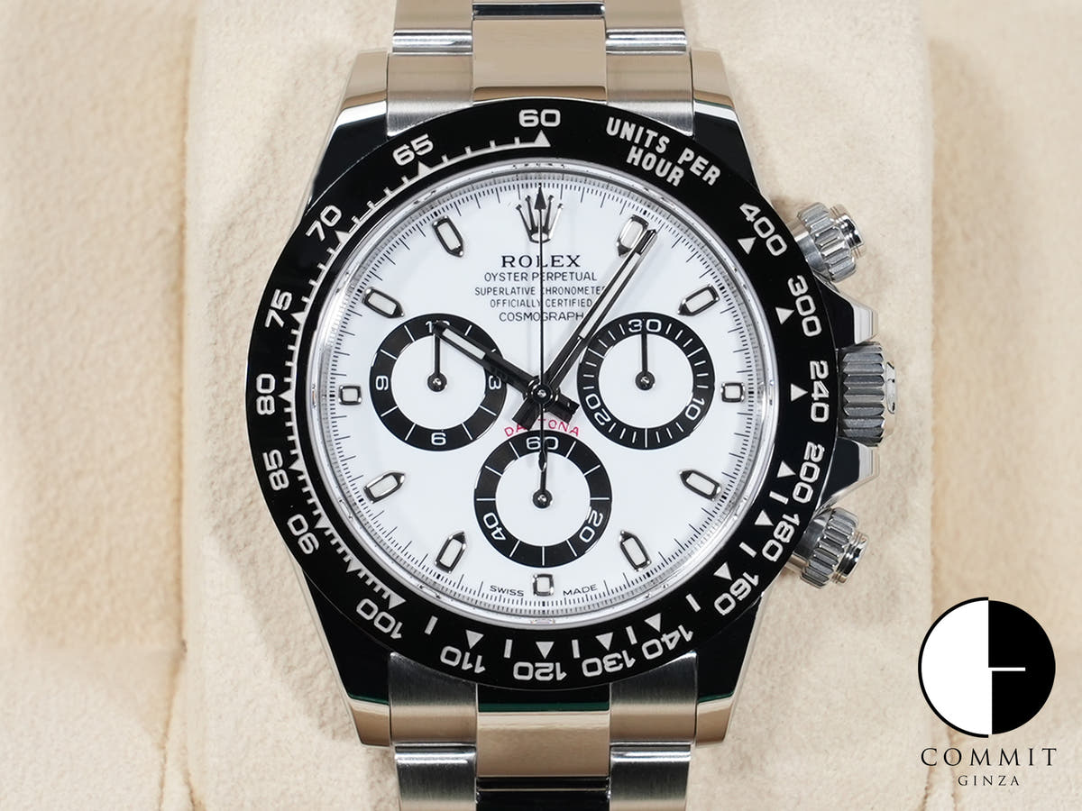 ロレックス デイトナ Ref.116500LN ステンレススチール ホワイト文字盤