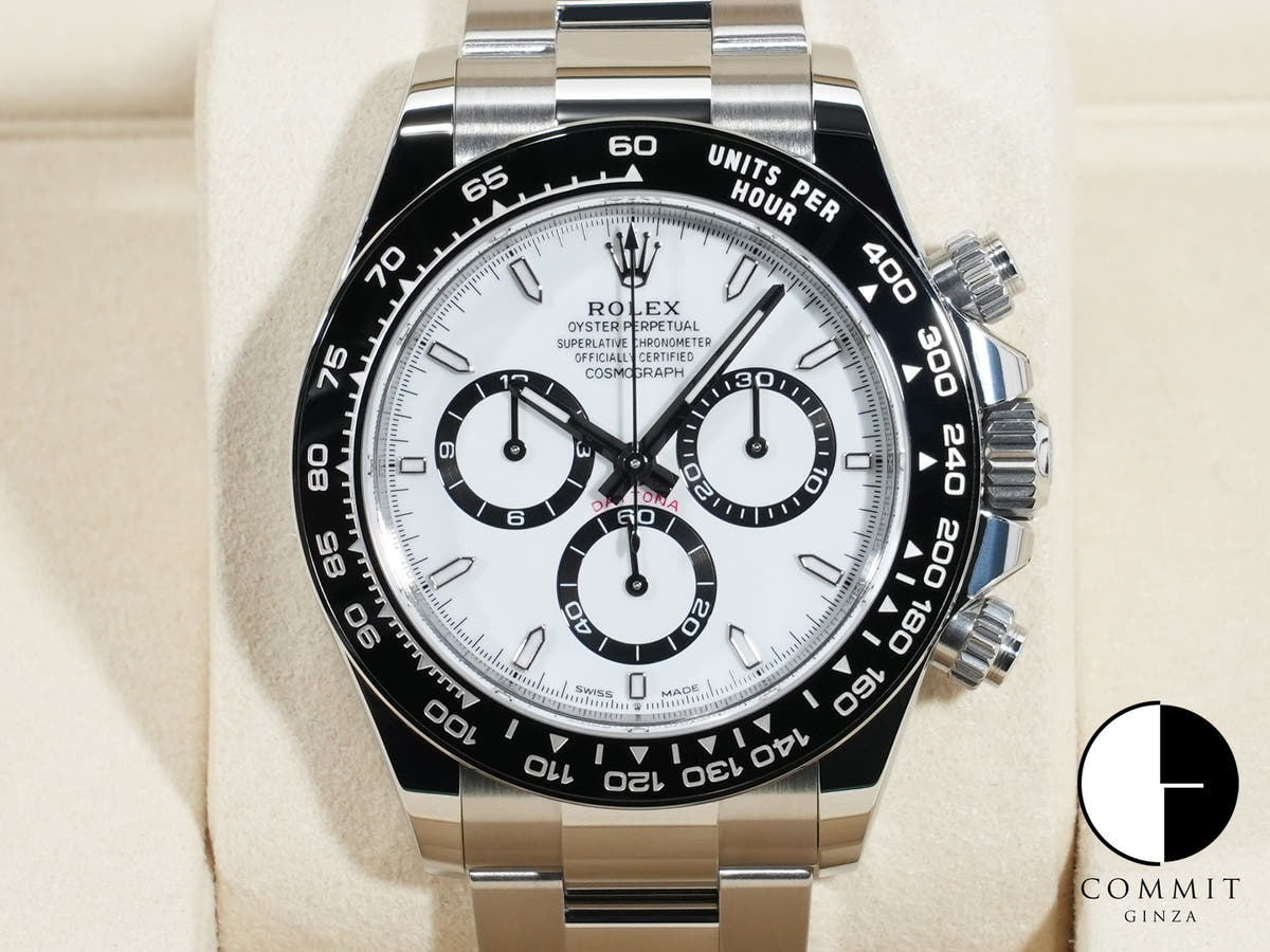 ロレックス デイトナ Ref.126500LN ステンレススチール ホワイト文字盤