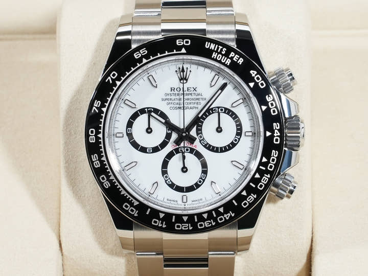 ロレックス デイトナ Ref.126500LN ステンレススチール ホワイト文字盤