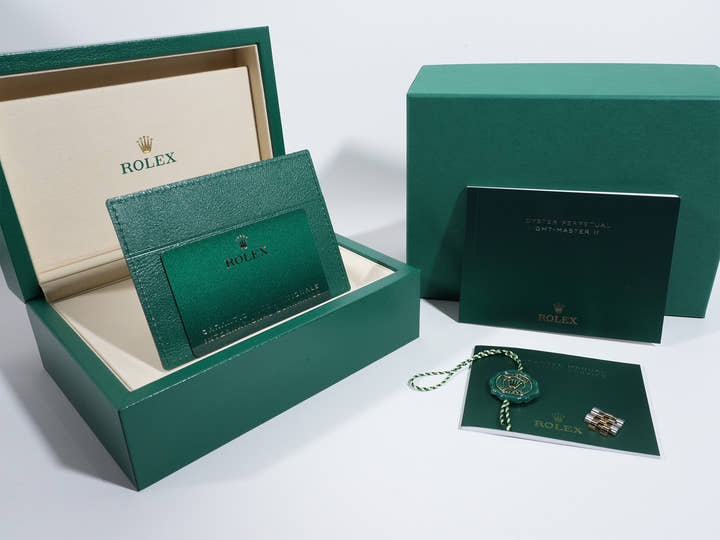 ロレックス GMTマスターII Ref.126713GRNR ステンレススチール/イエローゴールド ブラック文字盤 ジュビリーブレスレット