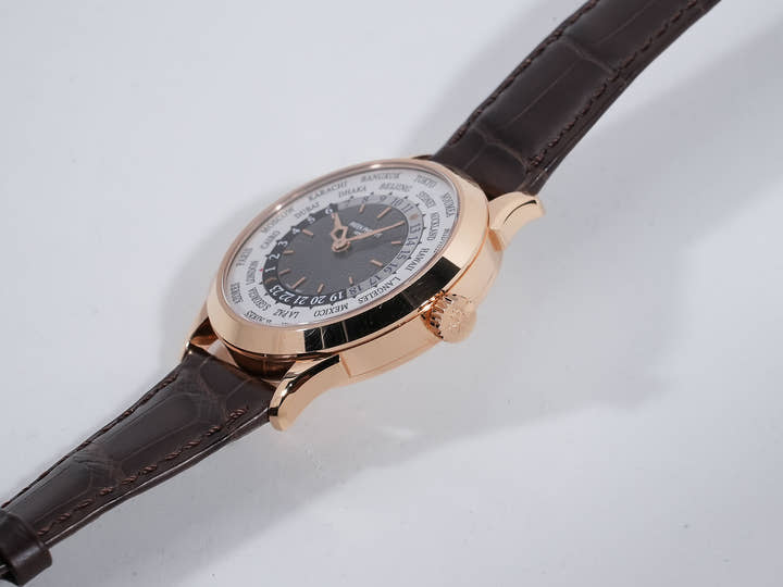 パテックフィリップ コンプリケーション ワールドタイム Ref.5230R-012 ローズゴールド シルバー文字盤