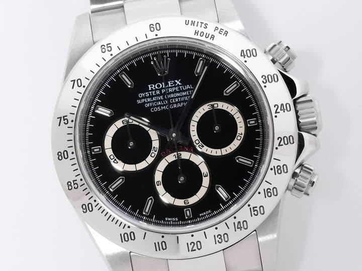 ロレックス デイトナ エルプリメロ Ref.16520 ステンレススチール ブラック文字盤