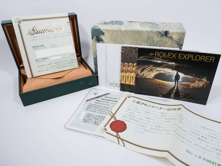 ロレックス エクスプローラーII Ref.16570 ステンレススチール ホワイト文字盤