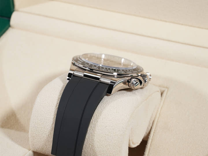 ロレックス デイトナ Ref.126519LN ホワイトゴールド ブライトブラックxスチールx8Pダイヤ文字盤