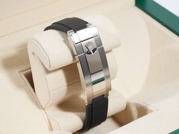 ロレックス デイトナ Ref.126519LN ホワイトゴールド ブライトブラックxスチールx8Pダイヤ文字盤