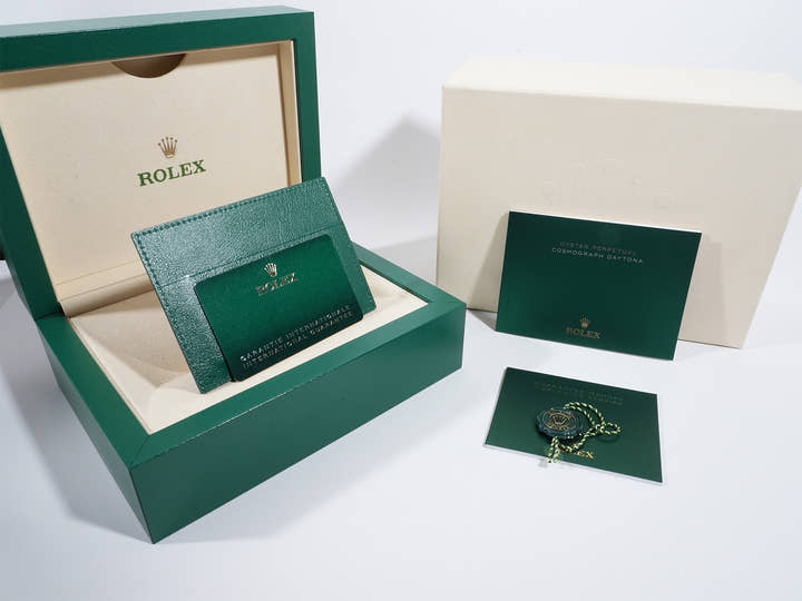 ロレックス デイトナ Ref.126519LN ホワイトゴールド ブライトブラックxスチールx8Pダイヤ文字盤