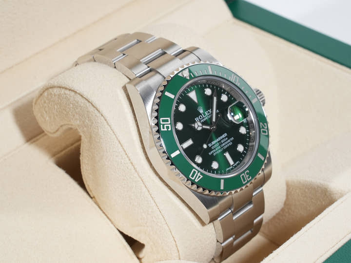ロレックス サブマリーナー デイト Ref.116610LV ステンレススチール グリーン文字盤
