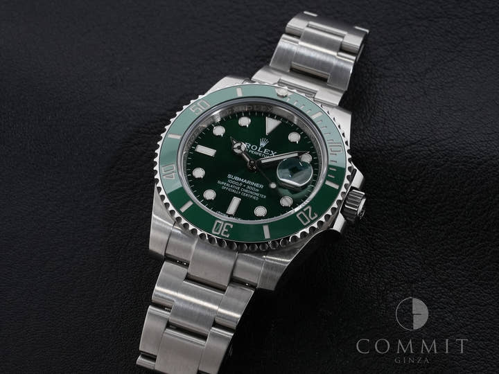 ロレックス サブマリーナー デイト Ref.116610LV ステンレススチール グリーン文字盤