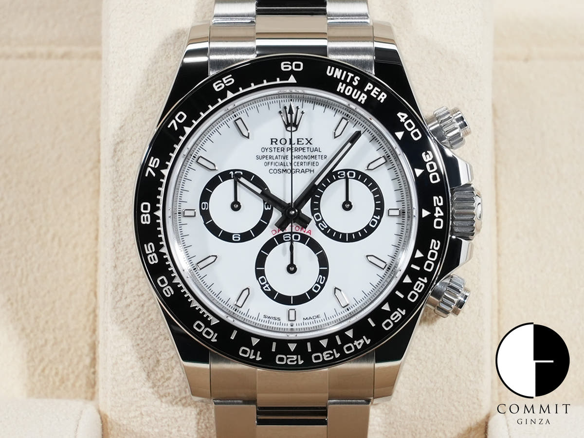 ロレックス デイトナ Ref.126500LN ステンレススチール ホワイト文字盤