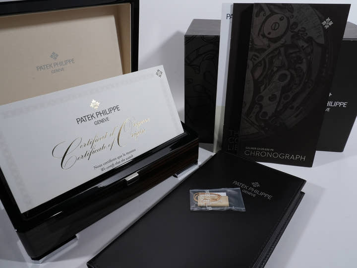 パテックフィリップ コンプリケーション クロノグラフ Ref.5170P-001 プラチナ ブルー文字盤
