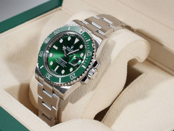 ロレックス サブマリーナー デイト Ref.116610LV ステンレススチール グリーン文字盤
