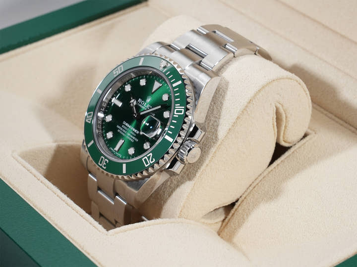 ロレックス サブマリーナー デイト Ref.116610LV ステンレススチール グリーン文字盤