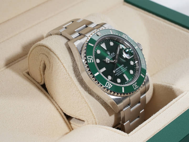 ロレックス サブマリーナー デイト Ref.116610LV ステンレススチール グリーン文字盤