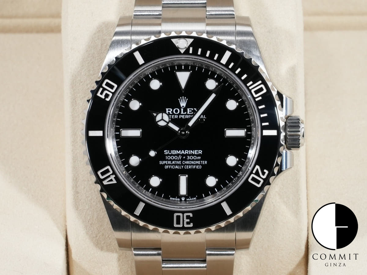 Rolex Submariner No-Date Ref. 124060 Stainless Steel Black Dial