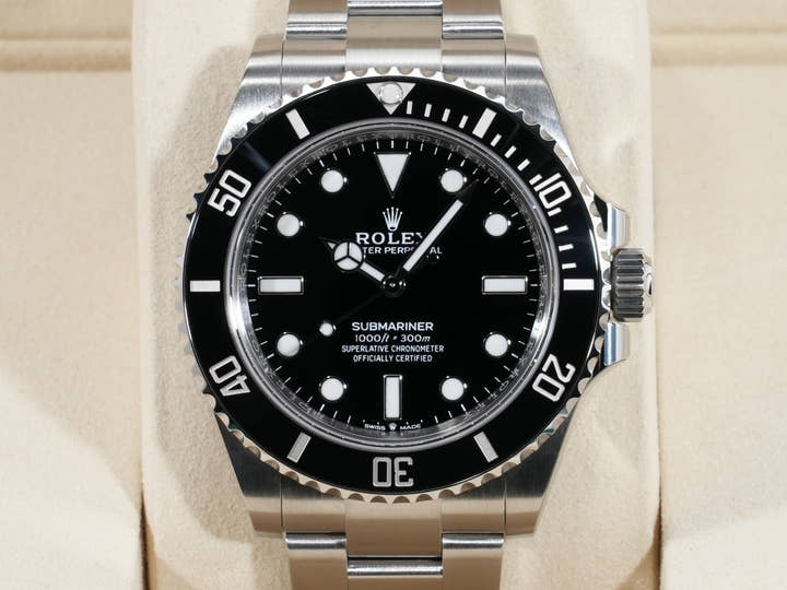 Rolex Submariner No-Date Ref. 124060 Stainless Steel Black Dial