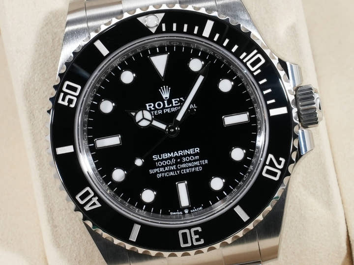 Rolex Submariner No-Date Ref. 124060 Stainless Steel Black Dial