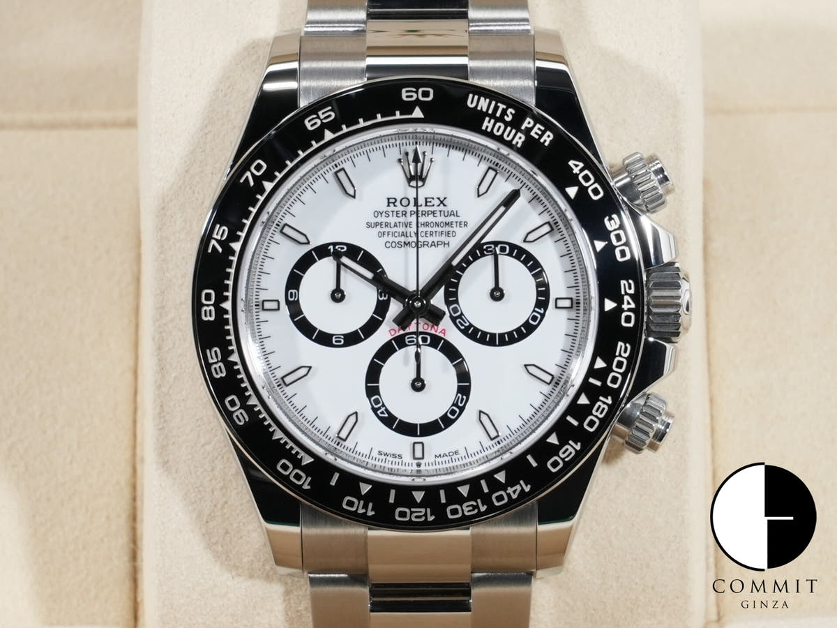 ロレックス デイトナ Ref.126500LN ステンレススチール ホワイト文字盤