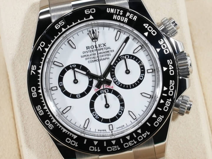 ロレックス デイトナ Ref.126500LN ステンレススチール ホワイト文字盤