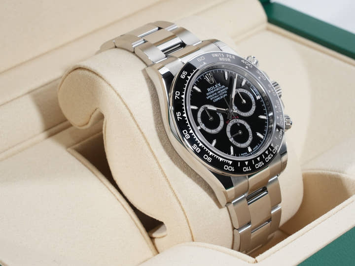 ロレックス デイトナ Ref.126500LN ステンレススチール ブラック文字盤