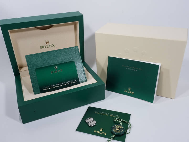 Rolex Explorer I Ref. 214270 Stainless Steel Black Dial