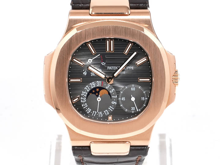 パテックフィリップ ノーチラス Ref.5712R-001 ローズゴールド ブラック ブラウン文字盤