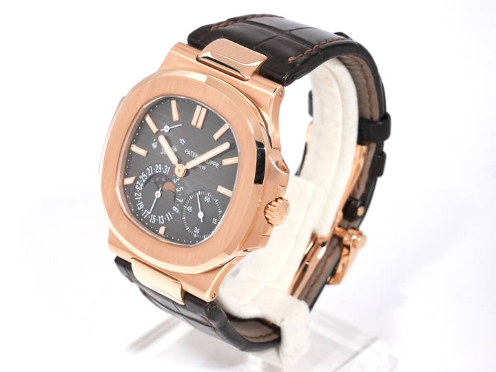 パテックフィリップ ノーチラス Ref.5712R-001 ローズゴールド ブラック ブラウン文字盤