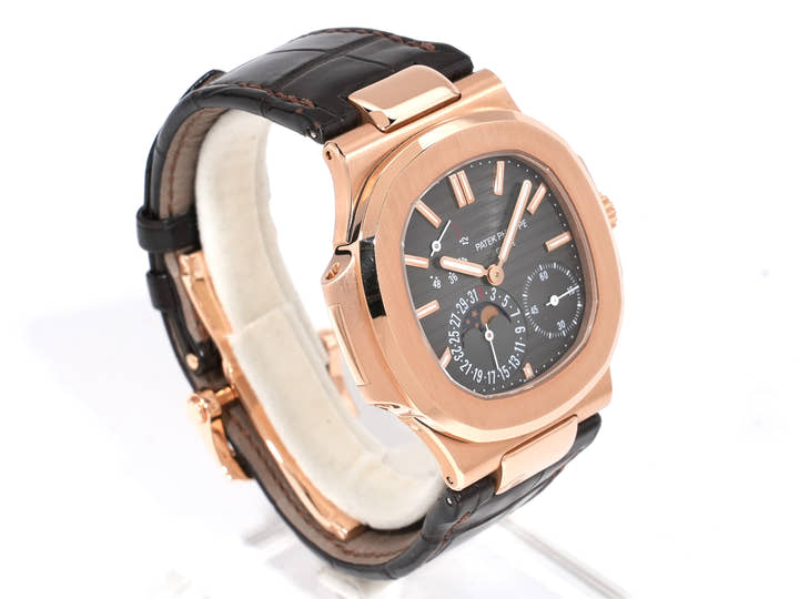 パテックフィリップ ノーチラス Ref.5712R-001 ローズゴールド ブラック ブラウン文字盤