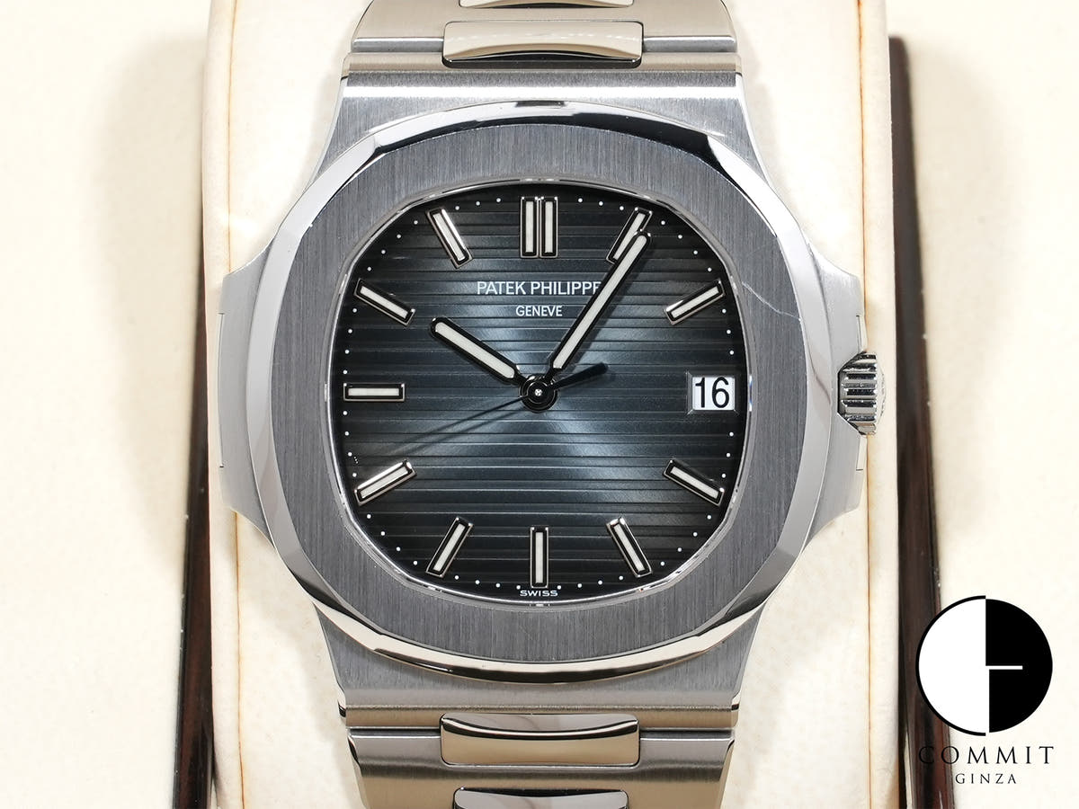 パテックフィリップ ノーチラス Ref.5711/1A-010 ステンレススチール ブルー文字盤