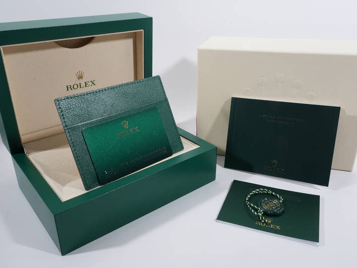 ロレックス エクスプローラーII Ref.226570 ステンレススチール ホワイト文字盤