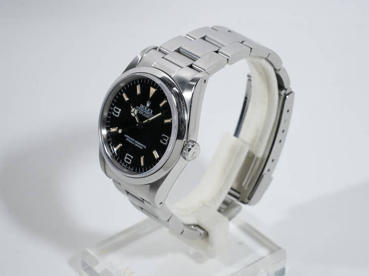 ロレックス エクスプローラーI Ref.14270 ステンレススチール ブラック文字盤