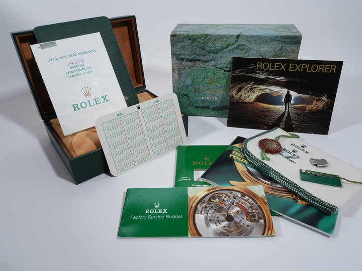 ロレックス エクスプローラーI Ref.14270 ステンレススチール ブラック文字盤