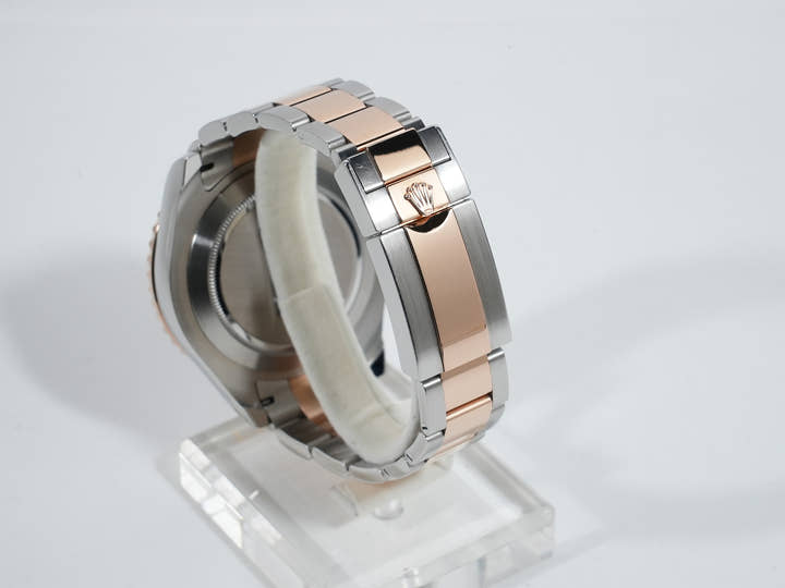 ロレックス ヨットマスターII Ref.116681 ステンレススチール/エバーローズゴールド ホワイト文字盤