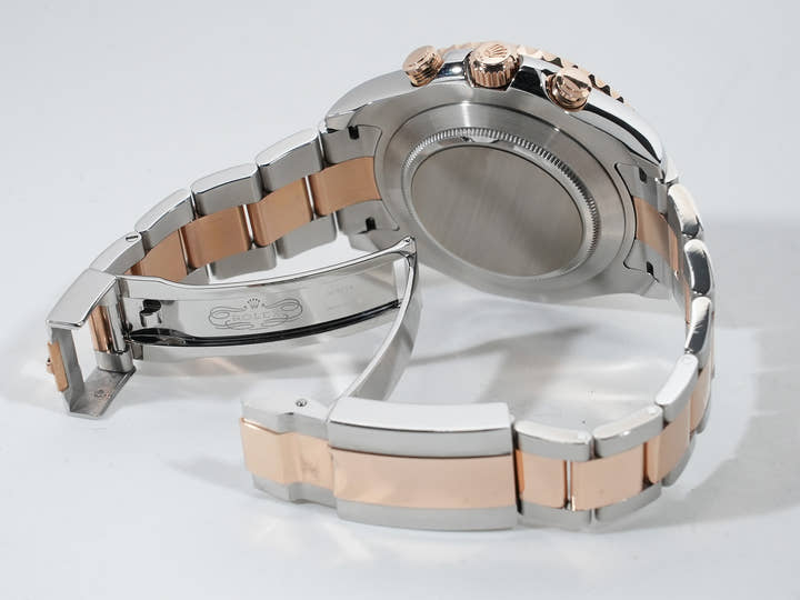 ロレックス ヨットマスターII Ref.116681 ステンレススチール/エバーローズゴールド ホワイト文字盤