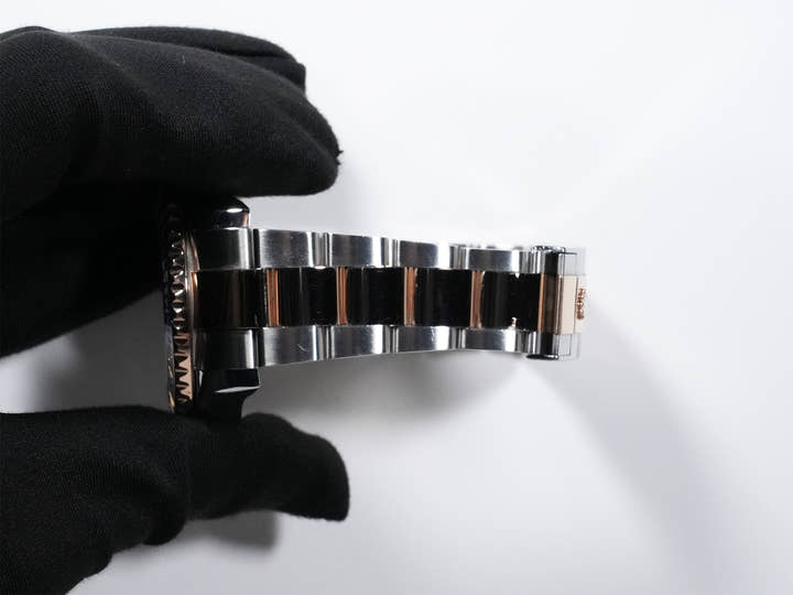 ロレックス ヨットマスターII Ref.116681 ステンレススチール/エバーローズゴールド ホワイト文字盤