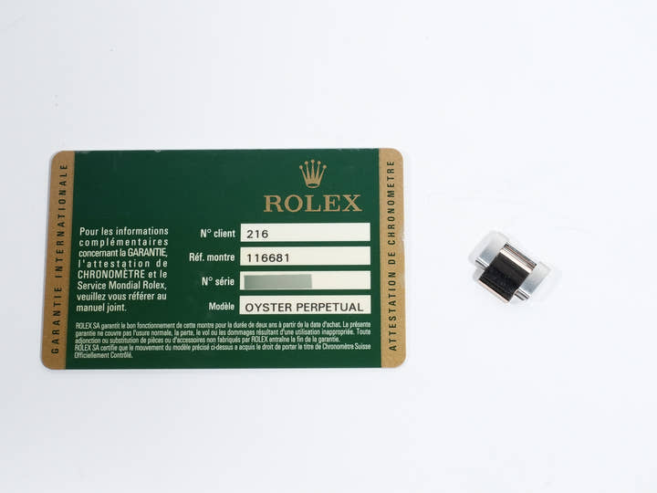 ロレックス ヨットマスターII Ref.116681 ステンレススチール/エバーローズゴールド ホワイト文字盤