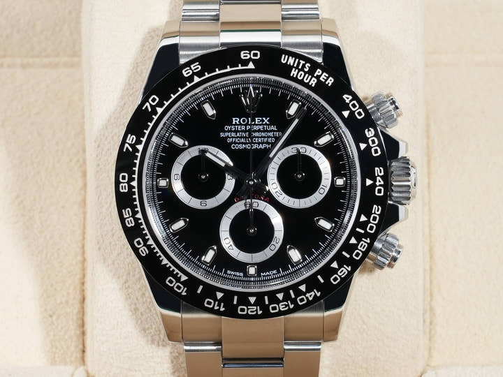 ロレックス デイトナ Ref.116500LN ステンレススチール ブラック文字盤