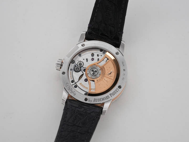 オーデマピゲ CODE 11.59 バイ オーデマ ピゲ Ref.15210CR.OO.A002CR.01 ホワイトゴールド/ピンクゴールド グレーラッカー文字盤