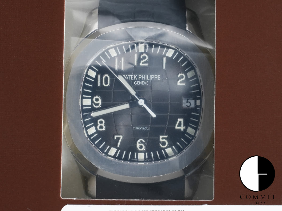 パテックフィリップ アクアノート TIFFANY&CO. Ref.5167A-001 ステンレススチール ブラック文字盤