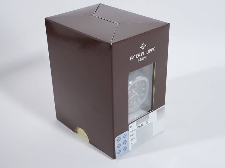 パテックフィリップ アクアノート TIFFANY&CO. Ref.5167A-001 ステンレススチール ブラック文字盤