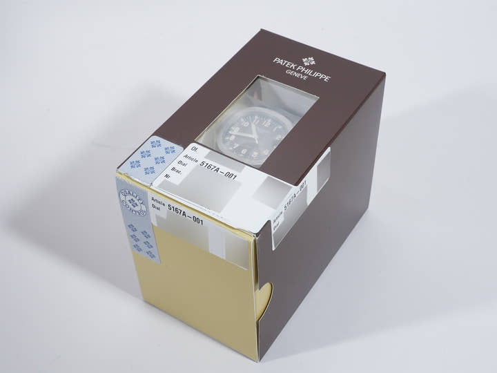 パテックフィリップ アクアノート TIFFANY&CO. Ref.5167A-001 ステンレススチール ブラック文字盤