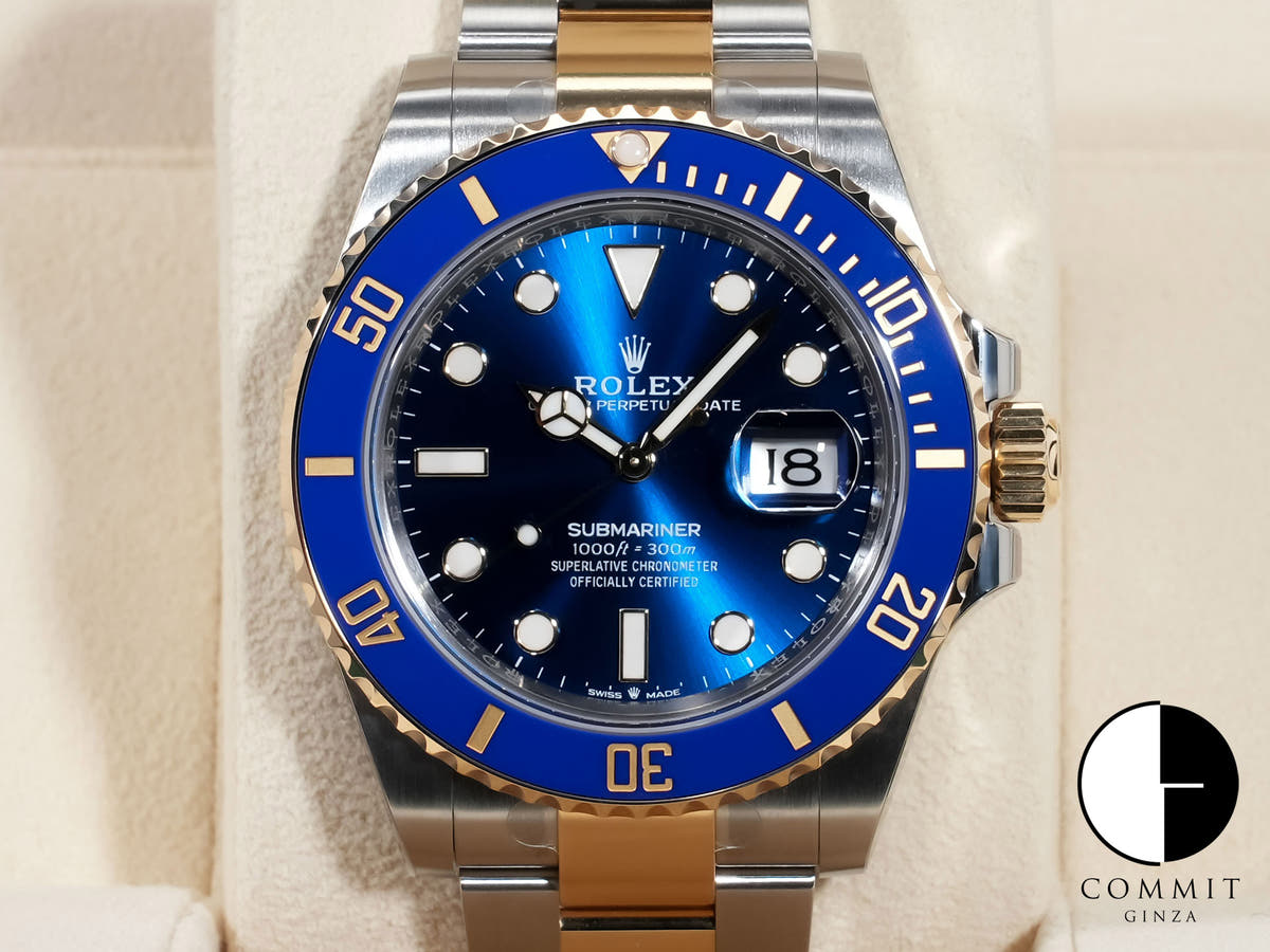 Rolex Submariner Date Ref. 126613LB Stainless Steel/Yellow Gold Blue Dial