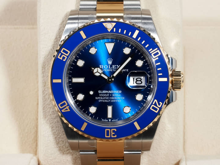 Rolex Submariner Date Ref. 126613LB Stainless Steel/Yellow Gold Blue Dial