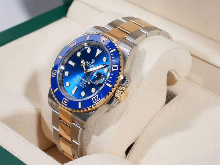 Rolex Submariner Date Ref. 126613LB Stainless Steel/Yellow Gold Blue Dial