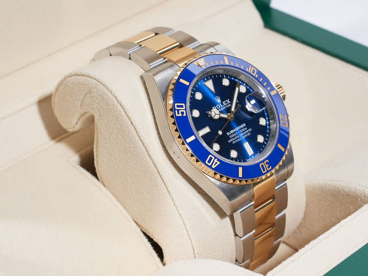 Rolex Submariner Date Ref. 126613LB Stainless Steel/Yellow Gold Blue Dial