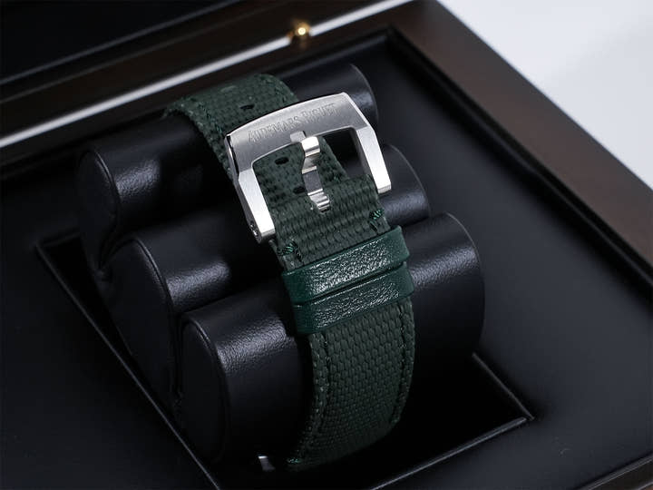 オーデマピゲ CODE 11.59 バイ オーデマ ピゲ Ref.15210ST.OO.A056KB.01 ステンレススチール グリーン文字盤